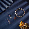 80Pcs 2 Colors Brass Bead Frames KK-PH0001-05-2