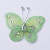 Polyester Butterfly Decoration DIY-WH0018-03K-1