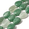 Natural Green Aventurine Beads Strands G-P561-B16-01-1