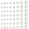400Pcs 8 Styles Alloy Spacer Beads FIND-YW0011-14-2