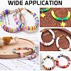 240g 24 Colors Handmade Polymer Clay Beads CLAY-JP0001-10-6mm-7