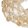 Heated Natural Citrine Beads Strands G-L650-I01-01-4