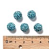 Pave Disco Ball Beads X1-RB-A130-10mm-3-3