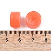 Two-Color Opaque Acrylic Imitation Gemstone Beads AC-CBA3EFE-02U-2