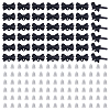 42Pcs Spray Painted Alloy Stud Earring Findings FIND-ME0004-22A-1