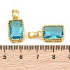 Brass & Glass Pendants GL-CBA96FD-02G-08-3