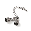 Brass Chain Extender KK-K001-3mm-B-1