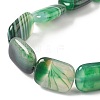 Natural Banded Agate Beads Strands G-K392-B09-13x18mm-4