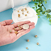 16Pcs 8 Style Rack Plating Brass Cubic Zirconia Beads ZIRC-MP0001-01-5