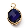 Faceted Glass Pendants X-KK-WH0046-59G-09-1