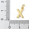 Brass Charms KK-I382-08G-X-3