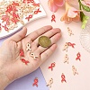 60Pcs 2 Colors Alloy Enamel Pendants ENAM-YW0004-37-4