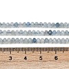 Natural Aquamarine Beads Strands G-L587-B02-01-A-3