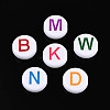 Opaque Acrylic Enamel Beads SACR-T035-17M-01-2