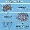 Unicraftale 304 Stainless Steel Screw Eye Pin Peg Bails STAS-UN0002-18P-5