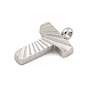 304 Stainless Steel Charms STAS-G345-01P-T-2