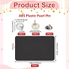 20Pcs ABS Plastic Pearl Pin JEWB-BC0001-16A-2