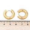 202 Stainless Steel Huggie Hoop Earrings X-EJEW-O087-08C-G-4