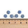 Polymer Clay Rhinestone Beads RB-H284-6MM-Half-2-2