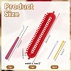 Oval Plastic Long Knitting Loom DIY-WH0591-593-2
