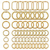 60Pcs 6 Styles Alloy Bead Frame FIND-CA0008-54-1