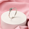 Brass Adjustable Rings for Women RJEW-R005-02P-1