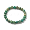 Natural Imperial Jasper Beads Bracelets BJEW-JB12319-2