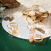 Open Adjustable Rings Base KK-PH0004-67-3