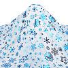 2M Polyester Snowflake Mesh Fabrics DIY-WH0622-389-1