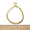 304 Stainless Steel Snake Link Chain Bracelets for Women LS-BJEW-F488-22G-5