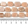 Natural Sunstone Beads Strands G-C098-A12-01-5