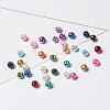 15 Colors Glass Pearl Beads HY-X0010-8mm-01-4
