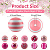 20Pcs 10 Styles Acrylic & Resin Beads Sets DIY-PA0001-02E-2