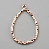 Alloy Open Back Bezel Pendants FIND-TAC0017-41D-RG-1