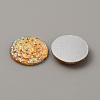 Resin Cabochons CRES-WH0001-49H-2