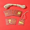 100Pcs Rectangle Paper Gift Tags CDIS-FS0001-19A-9