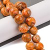 Graduated Natural Imperial Jasper Beads Strands G-P551-B01-01-1