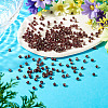 Picasso Baking Paint Glass Seed Beads SEED-TA0001-62K-5