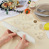 12Pcs Iron Napkin Rings AJEW-OC0014-39P-3