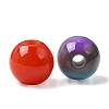 Two Tone Resin European Beads RE-CBA2450-05B-2