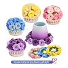 DIY Floral Coaster Display Decoration Crochet Kit PW-WGF240C-01-1