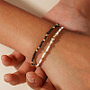 2Pcs Bohemian Style Glass Seed Beads Stretch Bracelets for Women OZ0974-4