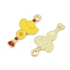 New Year's Day Alloy Enamel Pendants FIND-I067-03G-01-2