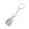 Faux Suede Cord Tassel Keychain KEYC-JKC00165-M-2