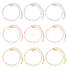 DICOSMETIC 30Pcs 3 Colors 201 Stainless Steel Bracelet Making STAS-DC0003-30-1