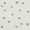 400Pcs 10 Styles Tibetan Style Alloy Spacer Beads TIBEB-PA0001-06-7