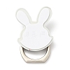 Zinc Alloy Rabbit Cell Phone Holder Stand Findings AJEW-G035-06P-2