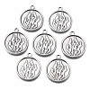 Tibetan Style Alloy Pendant Enamel Settings PALLOY-S120-286-NR-1