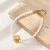 Plastic Imitation Pearl Beads Bracelets for Women BJEW-M056-10G-03-2