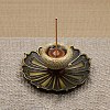 Porcelain Incense Burners Holder INBU-PW0002-04AB-01-1